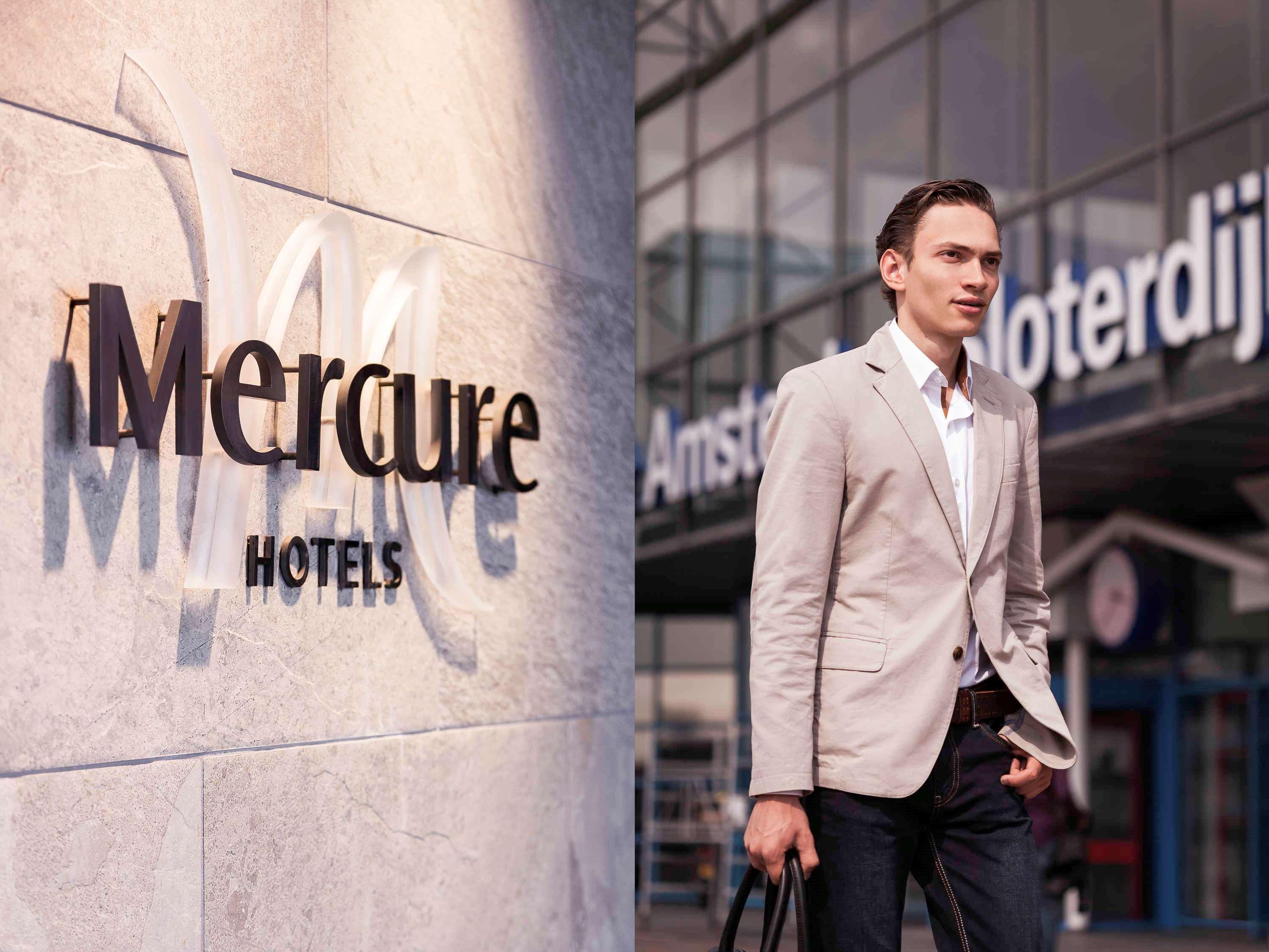 Mercure Amsterdam Sloterdijk Station Exteriér fotografie